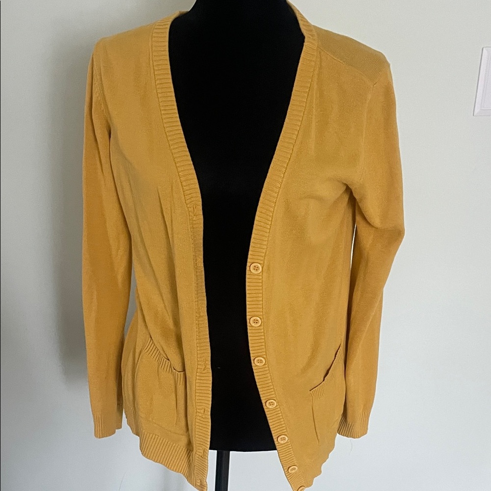 Elegant Mustard Cardigan for Women